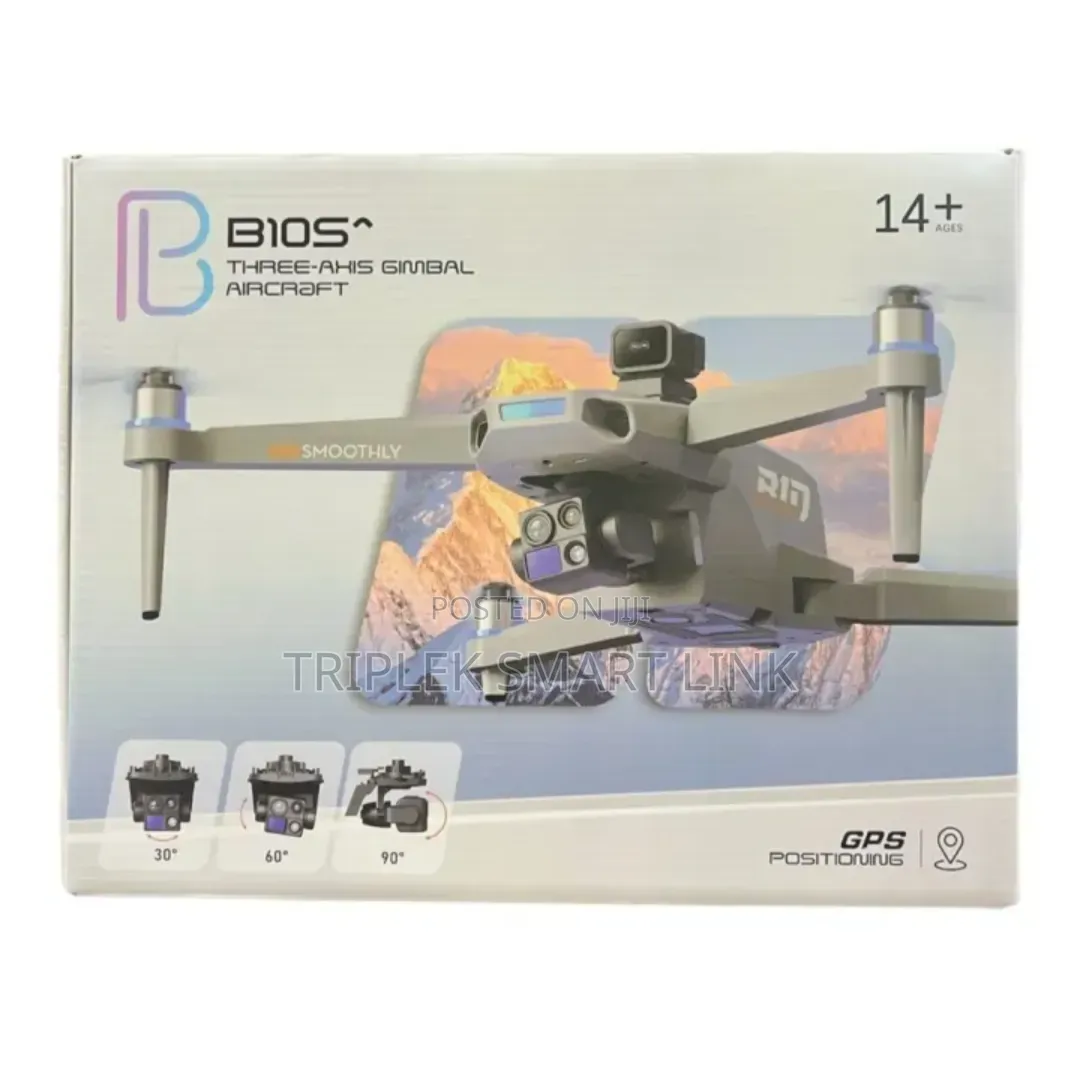 B10 GPS Drone Touchscreen Controller, 3-Axis Gimbal, Air Drop Function