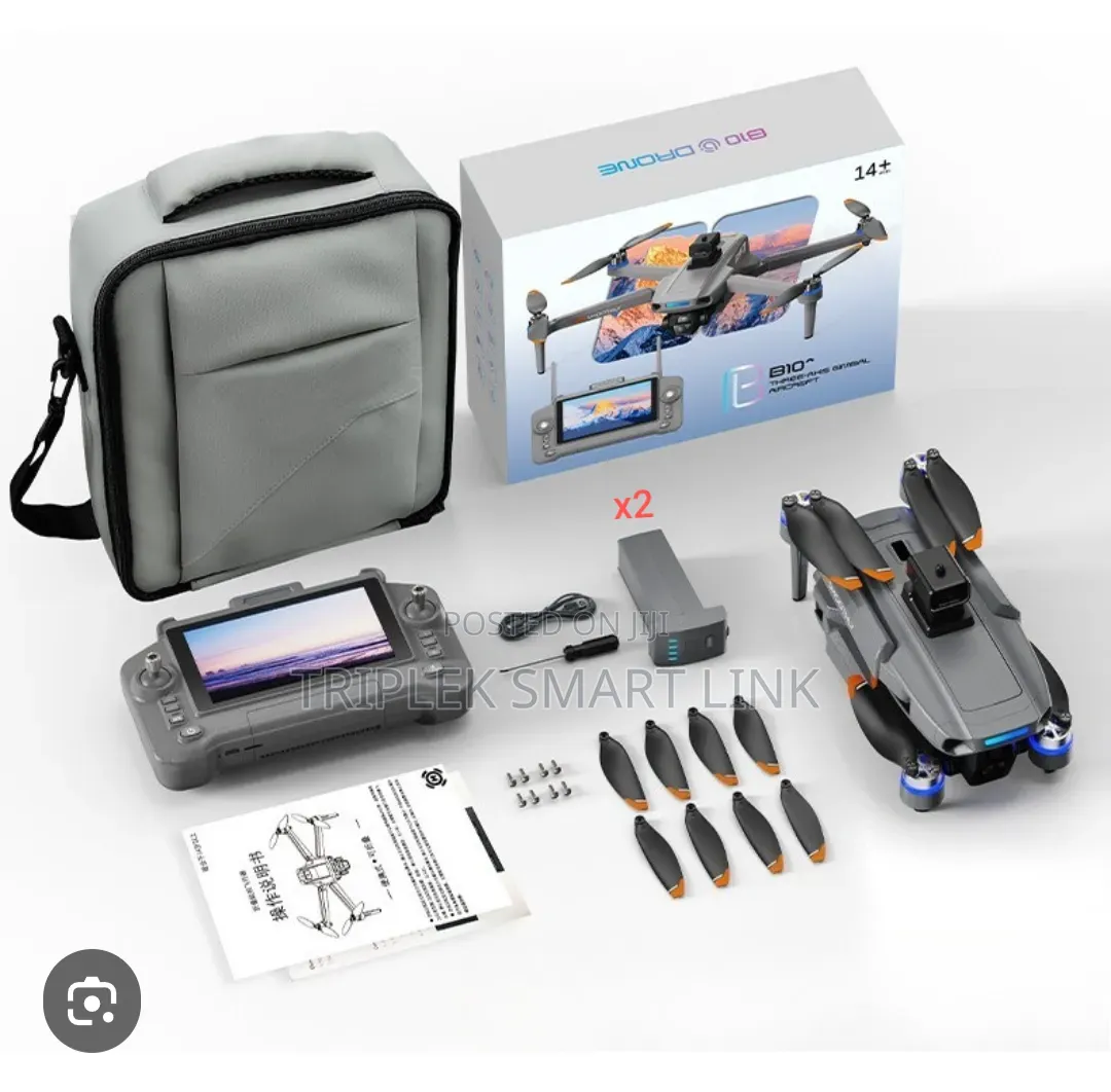 B10 GPS Drone Touchscreen Controller, 3-Axis Gimbal, Air Drop Function