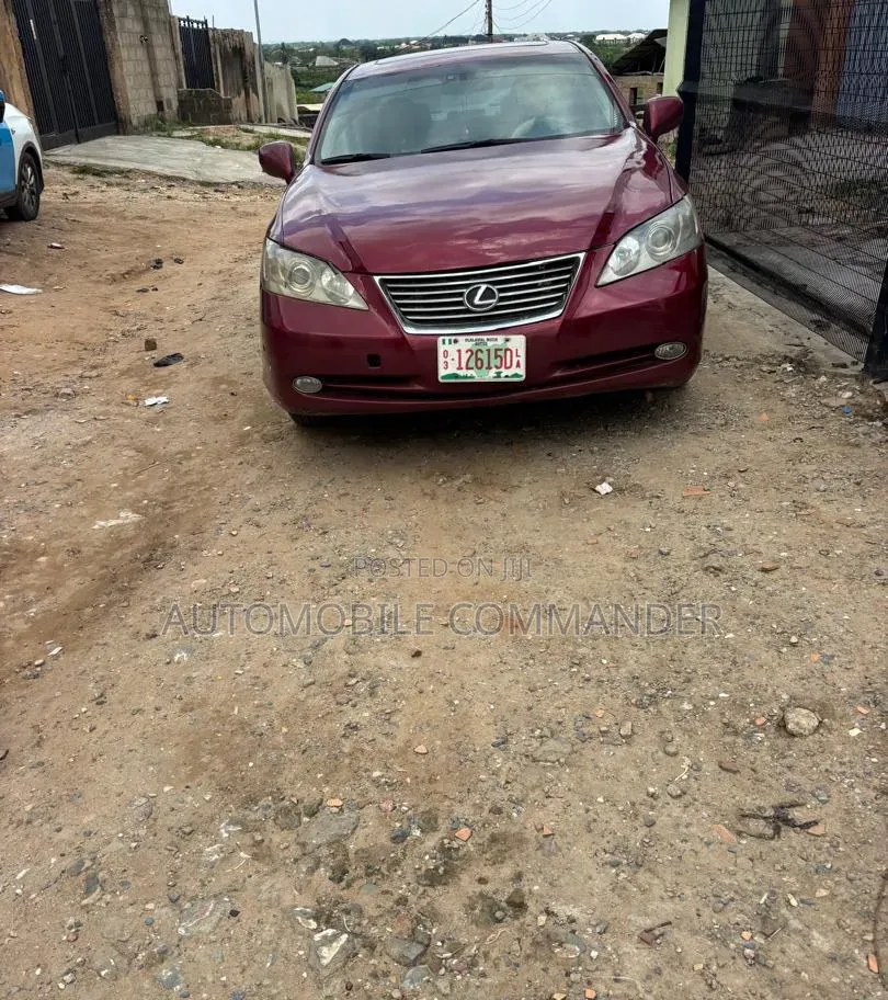 Lexus ES 350 2008 Red