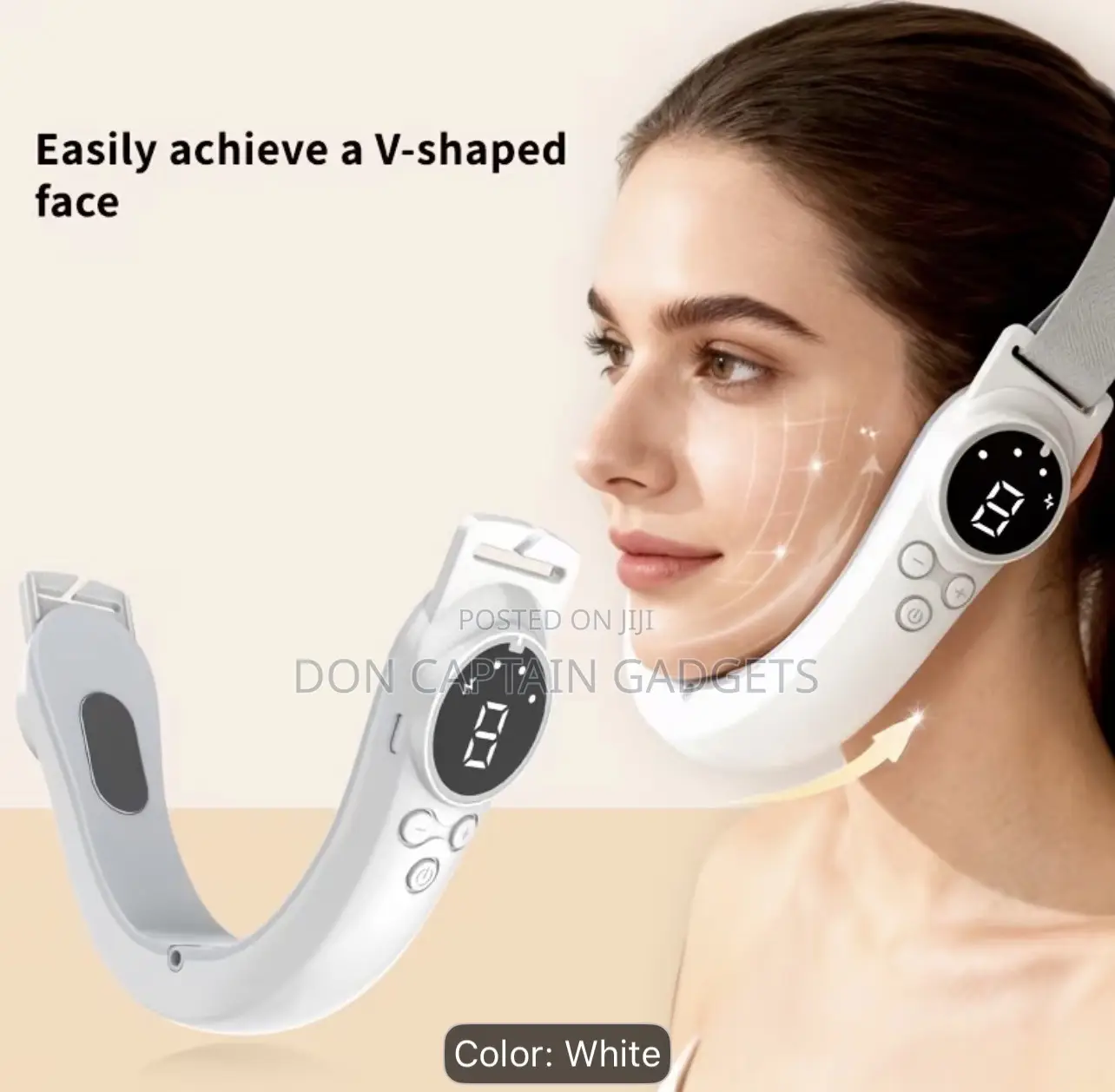 Electric v-Shaped Facial Massager, Facial Neck and Jaw Care Massager