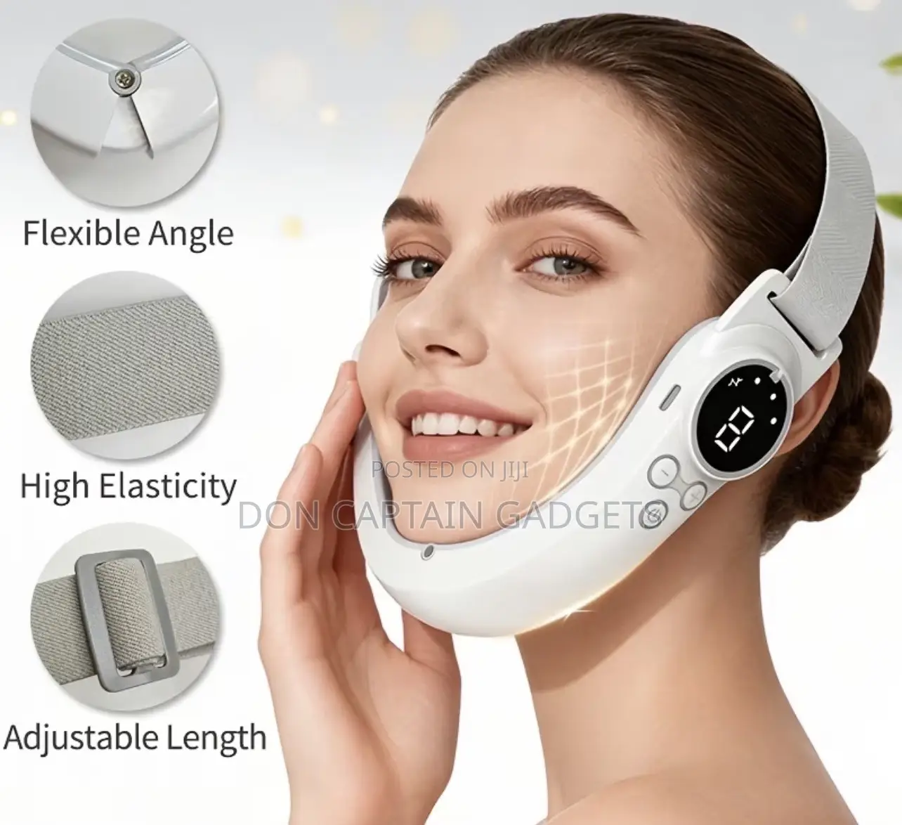 Electric v-Shaped Facial Massager, Facial Neck and Jaw Care Massager