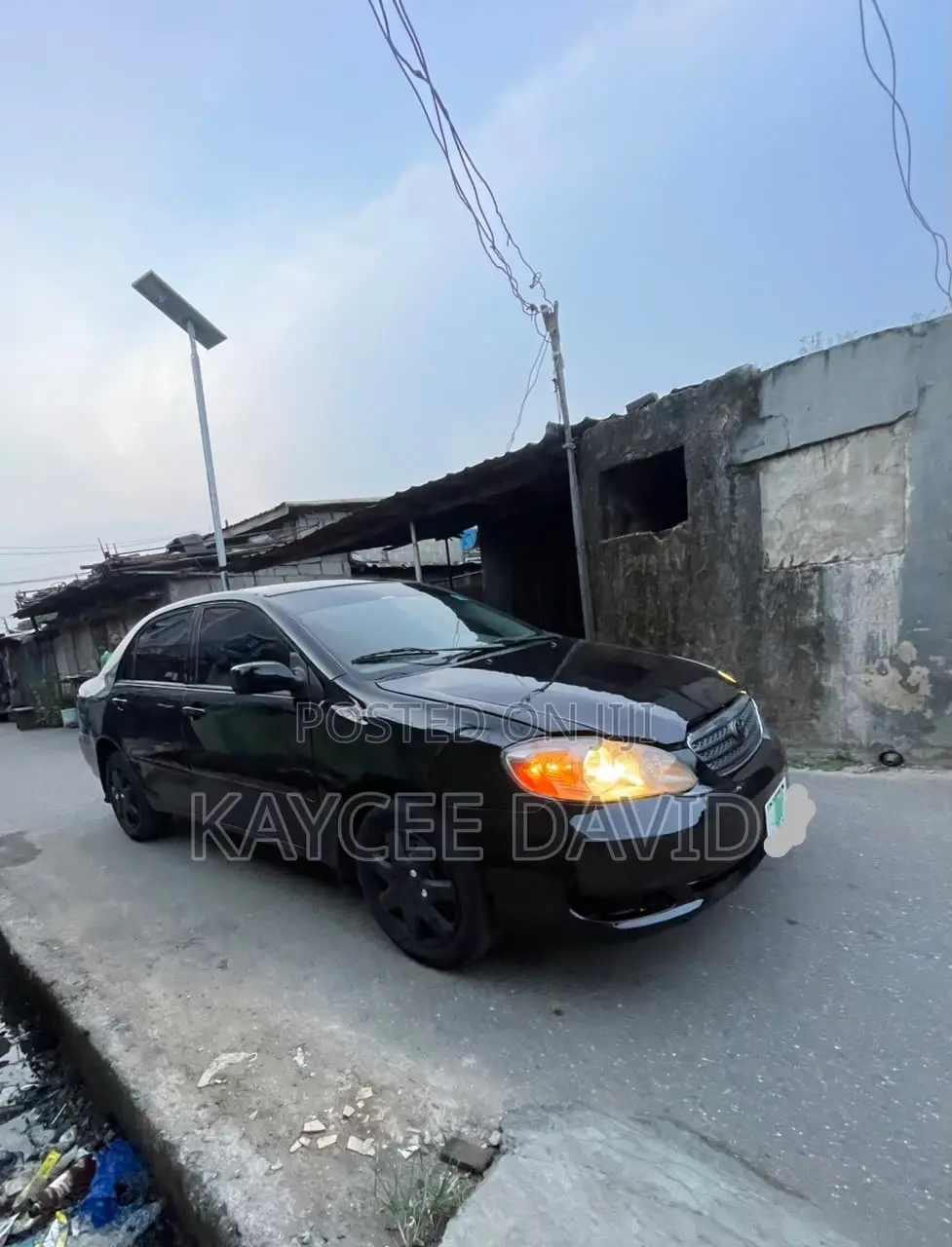 Toyota Corolla LE 2006 Black