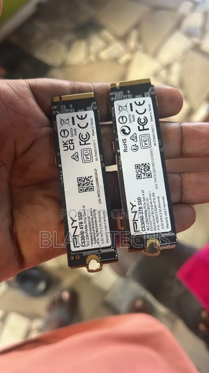 4TB SSD PNY DRIVE M.2 NVMe Gen4 X4 Up to 5,000 MB/s