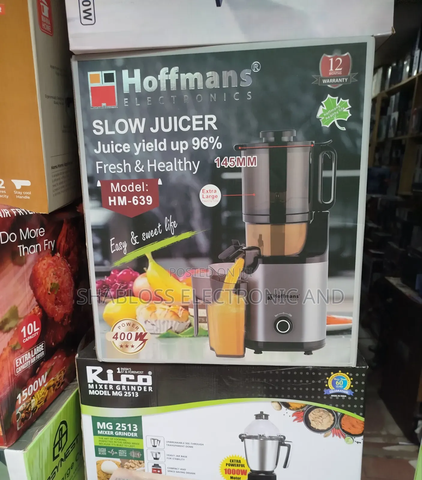 400w Hoffman Slow Juicer