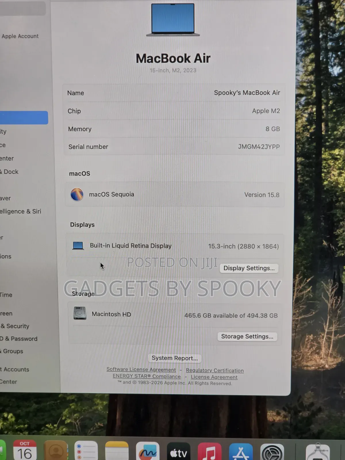 Laptop Apple MacBook Air 2023 M2 8GB SSD 512GB