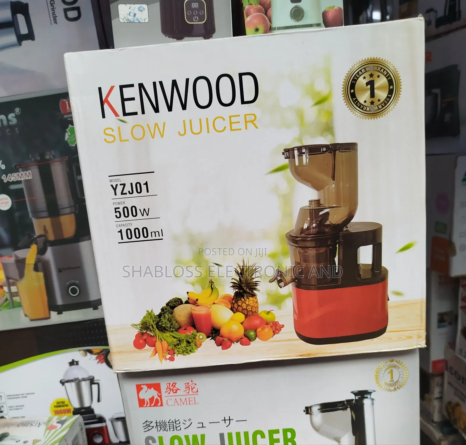 500w Kenwood Slow Juicer