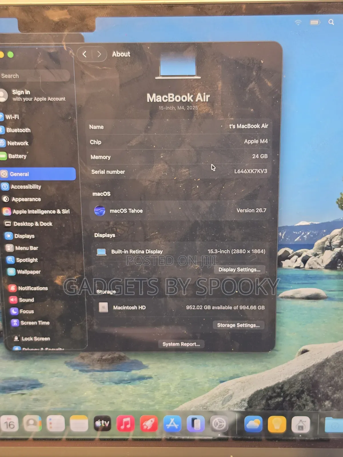 Laptop Apple MacBook Air 2025 M4 24GB SSD 1T