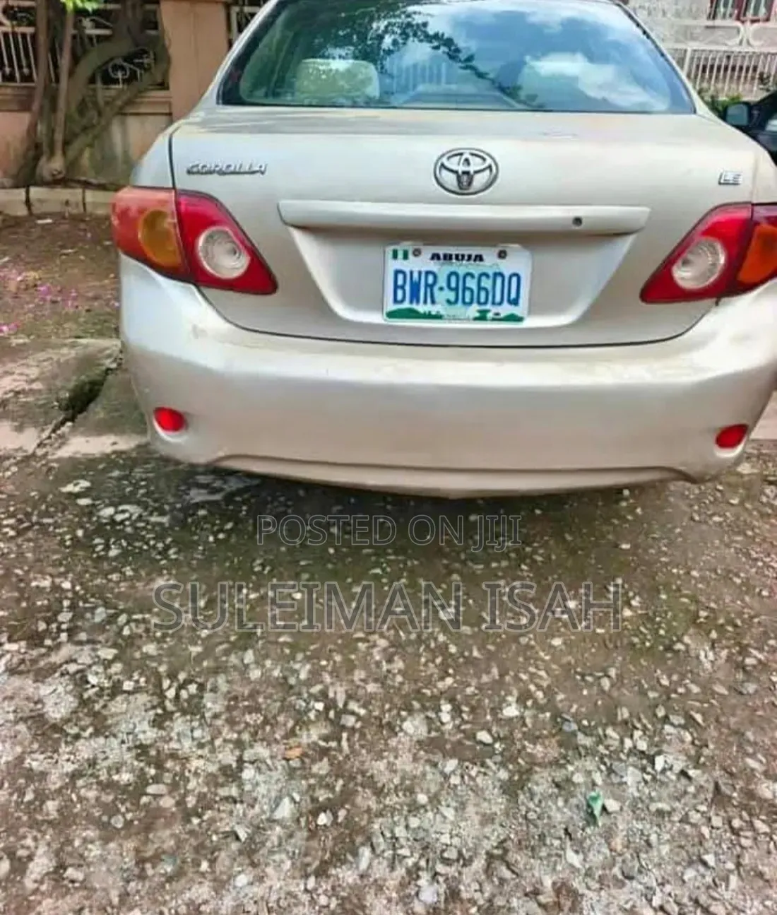 Toyota Corolla 2009 Gold