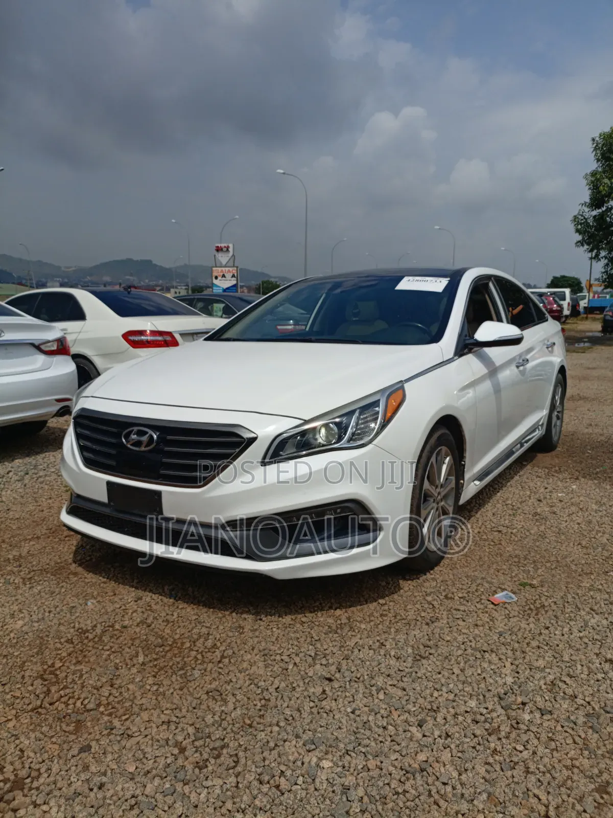 Hyundai Sonata Limited Sedan FWD (2.4L 4cyl 6A) 2016 White