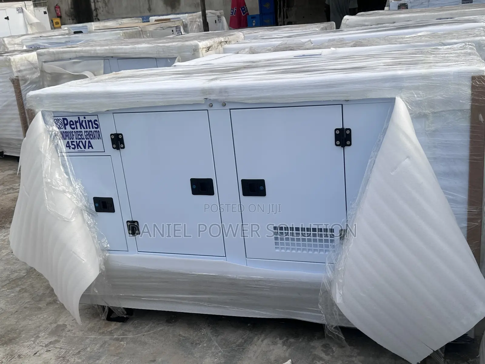 Perkins 45kva Heavy-Duty Soundproof Generator