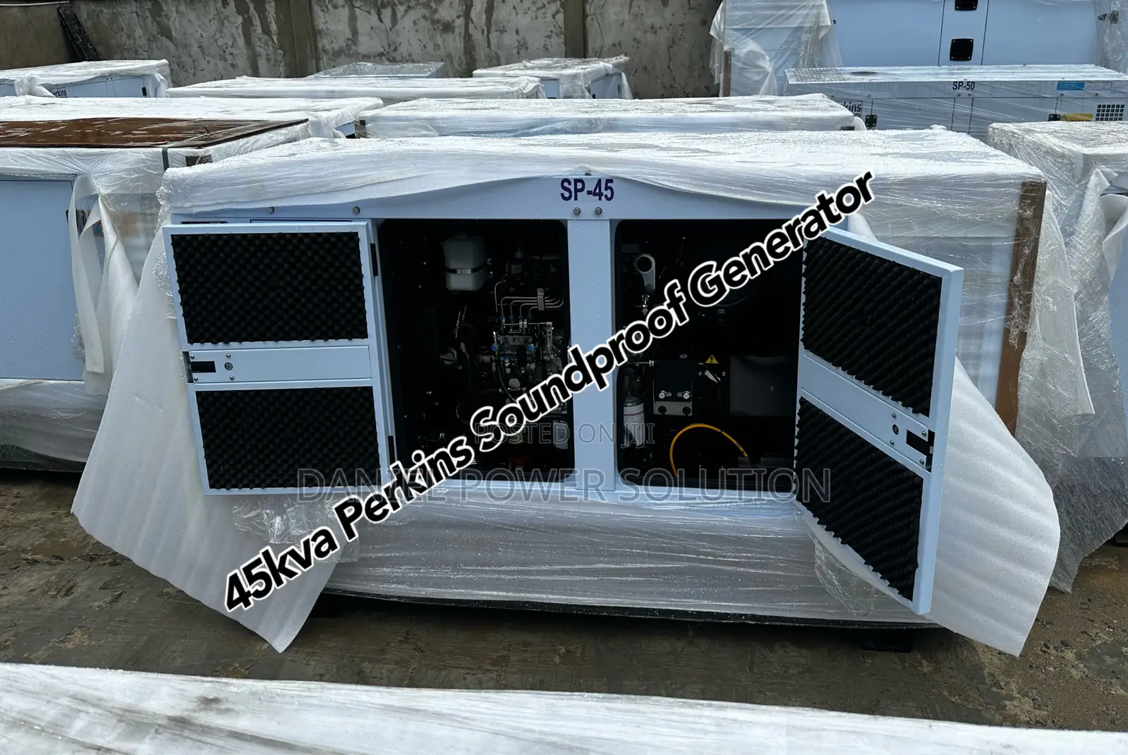 Brand New Sp-45kva Perkins Soundproof Diesel Generator Set Available