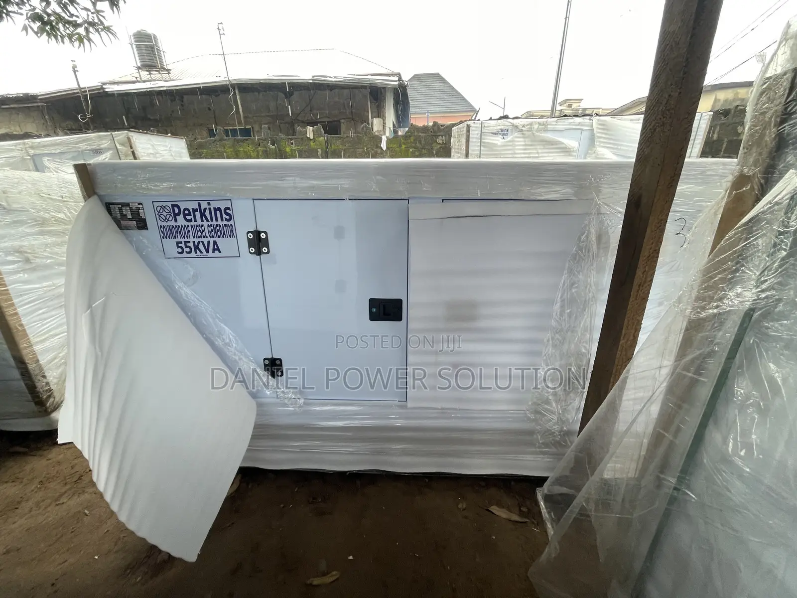 55 KVA Brand NewPerkins Soundproof Diesel Generator Set Available