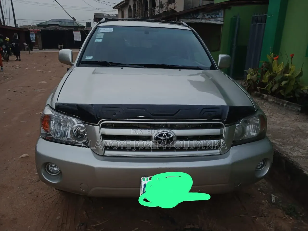 Toyota Highlander Limited V6 2006 Gold