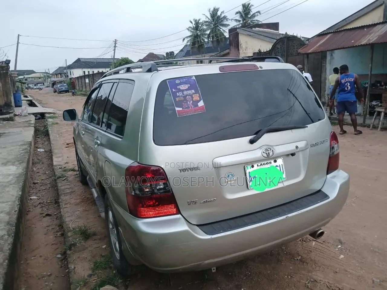 Toyota Highlander Limited V6 2006 Gold