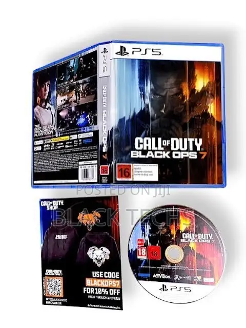 Call of Duty: Black Ops 7 – PS5 Game Disc
