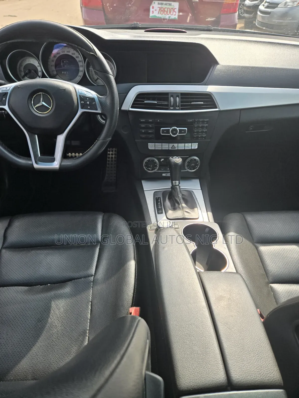 Mercedes-Benz C300 2008 Black