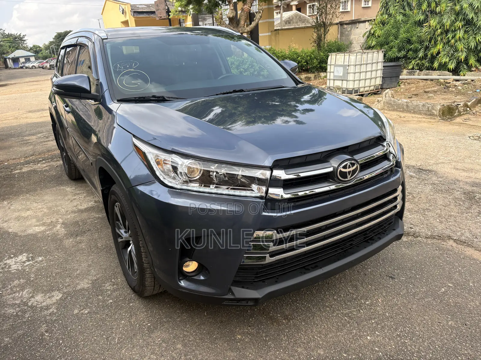 Toyota Highlander XLE V6 4x2 (3.5L 6cyl 6A) 2016 Blue