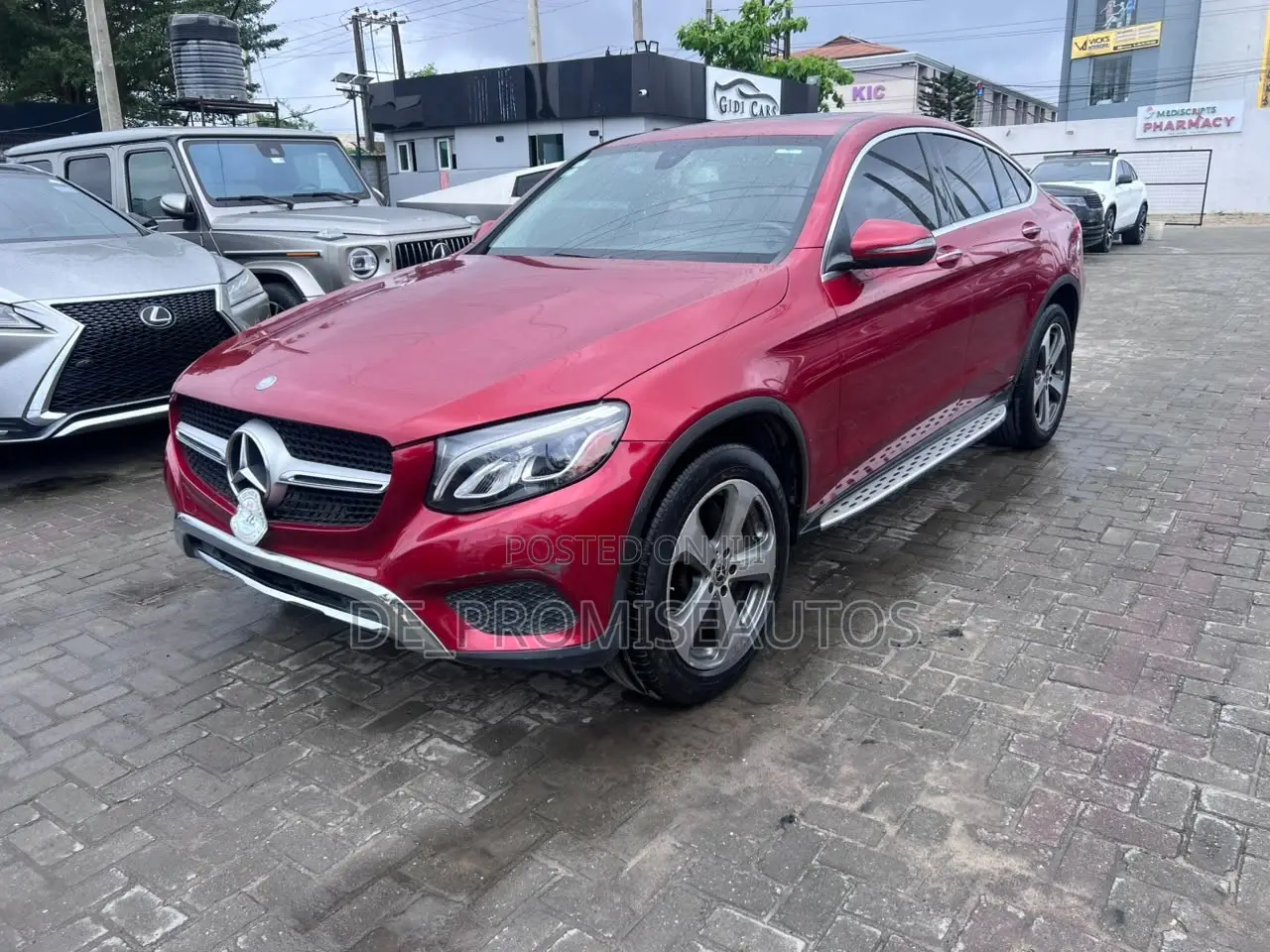 Mercedes-Benz GLC-Class 2017 Red