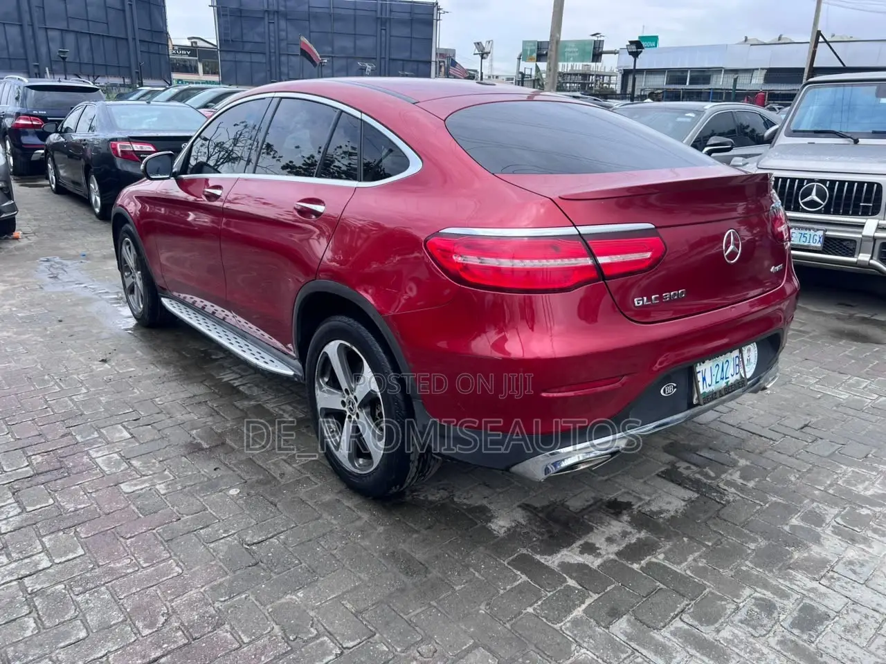 Mercedes-Benz GLC-Class 2017 Red