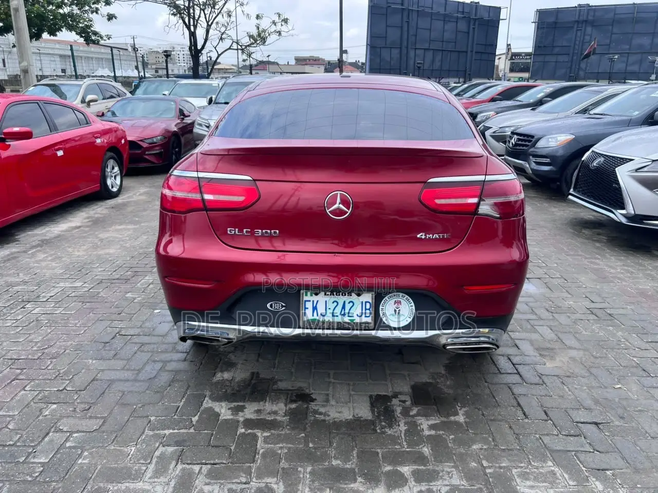 Mercedes-Benz GLC-Class 2017 Red