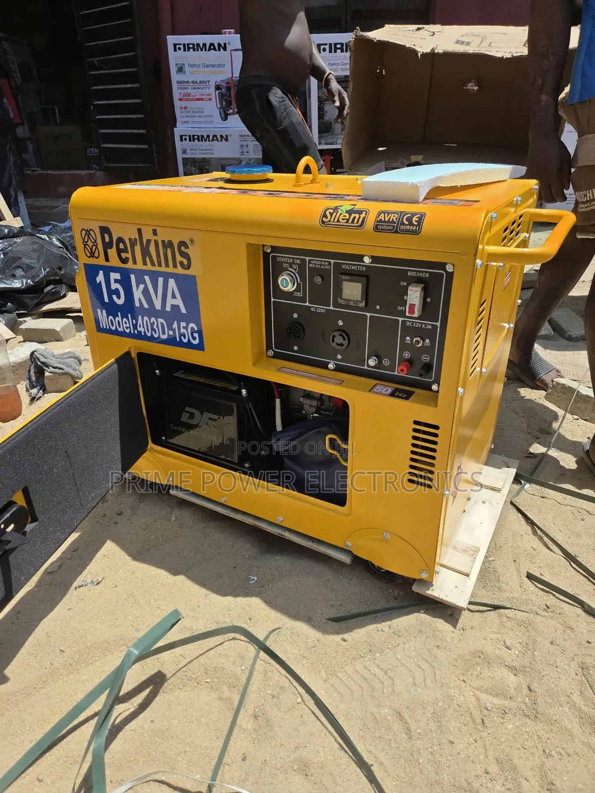Perkins 15kVA Generator for Shops, Offices and Homes