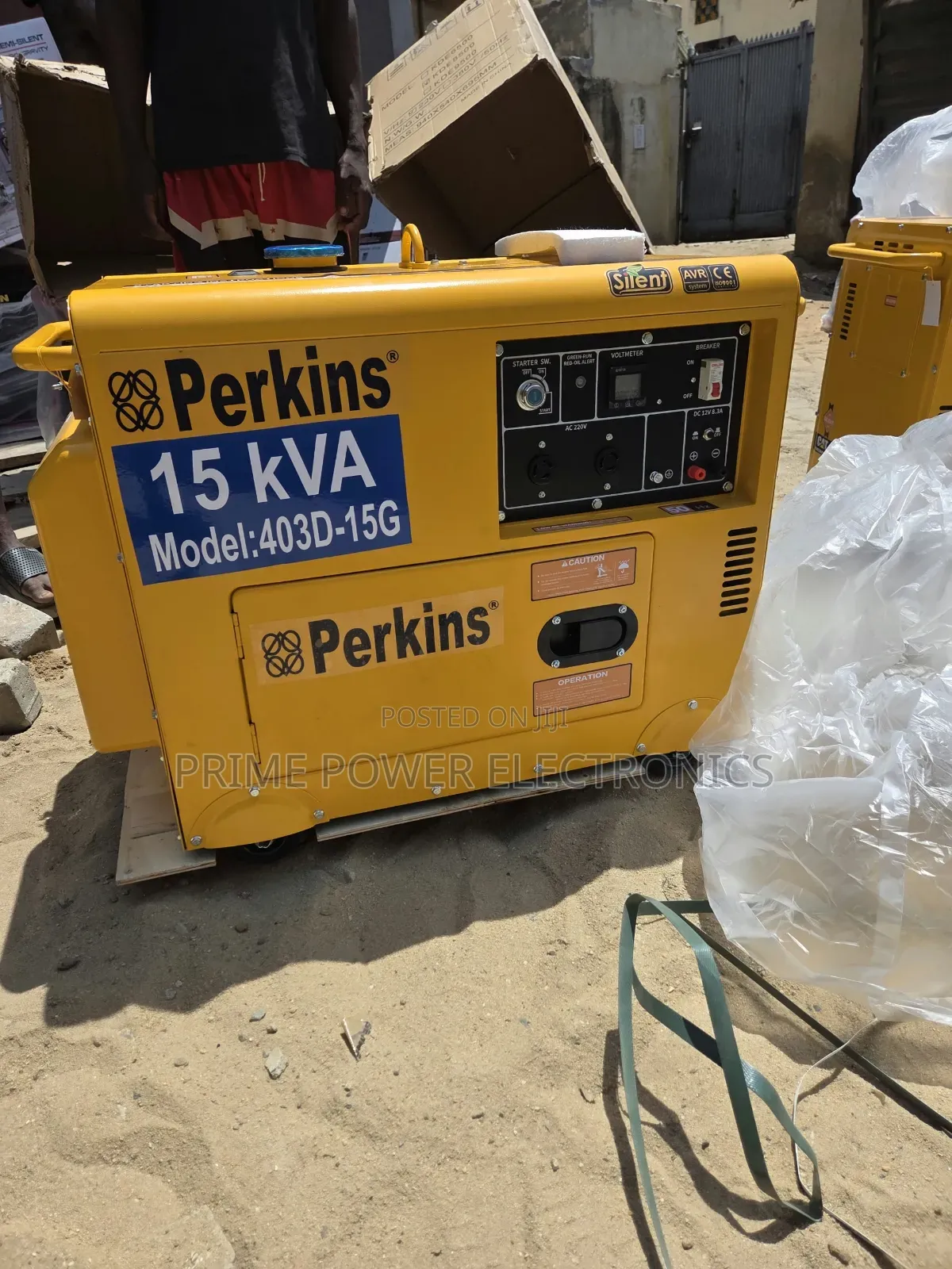 Perkins 15kVA Generator for Shops, Offices and Homes