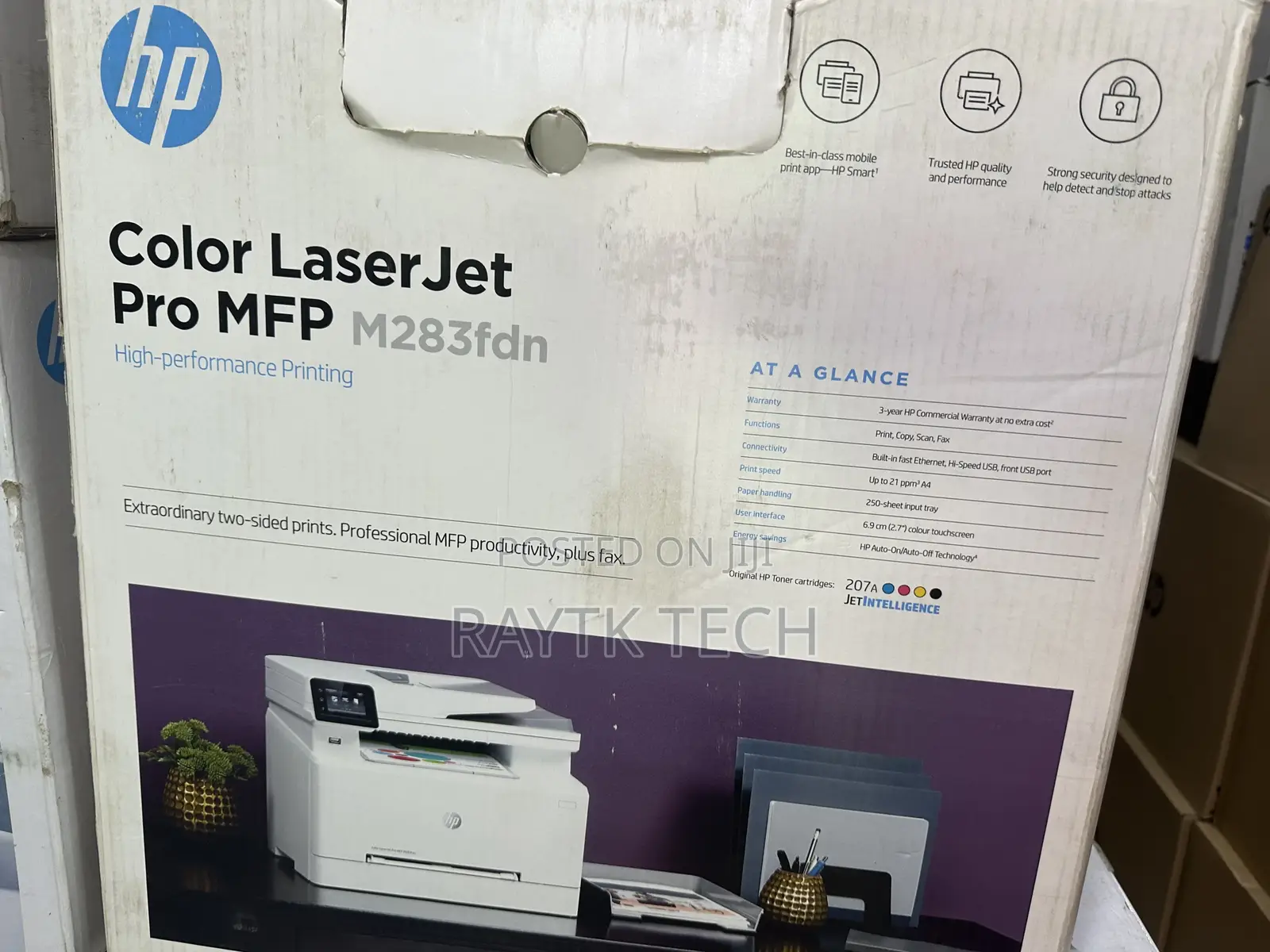 Color LaserJet Pro MFP M283fdn