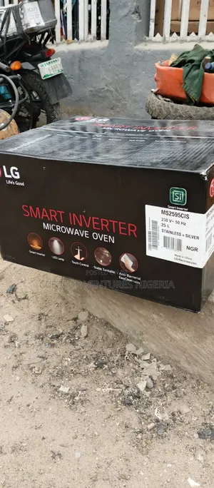 LG Inverter Smart Microwave Oven 25l,anti Bacteria Easy Clean,