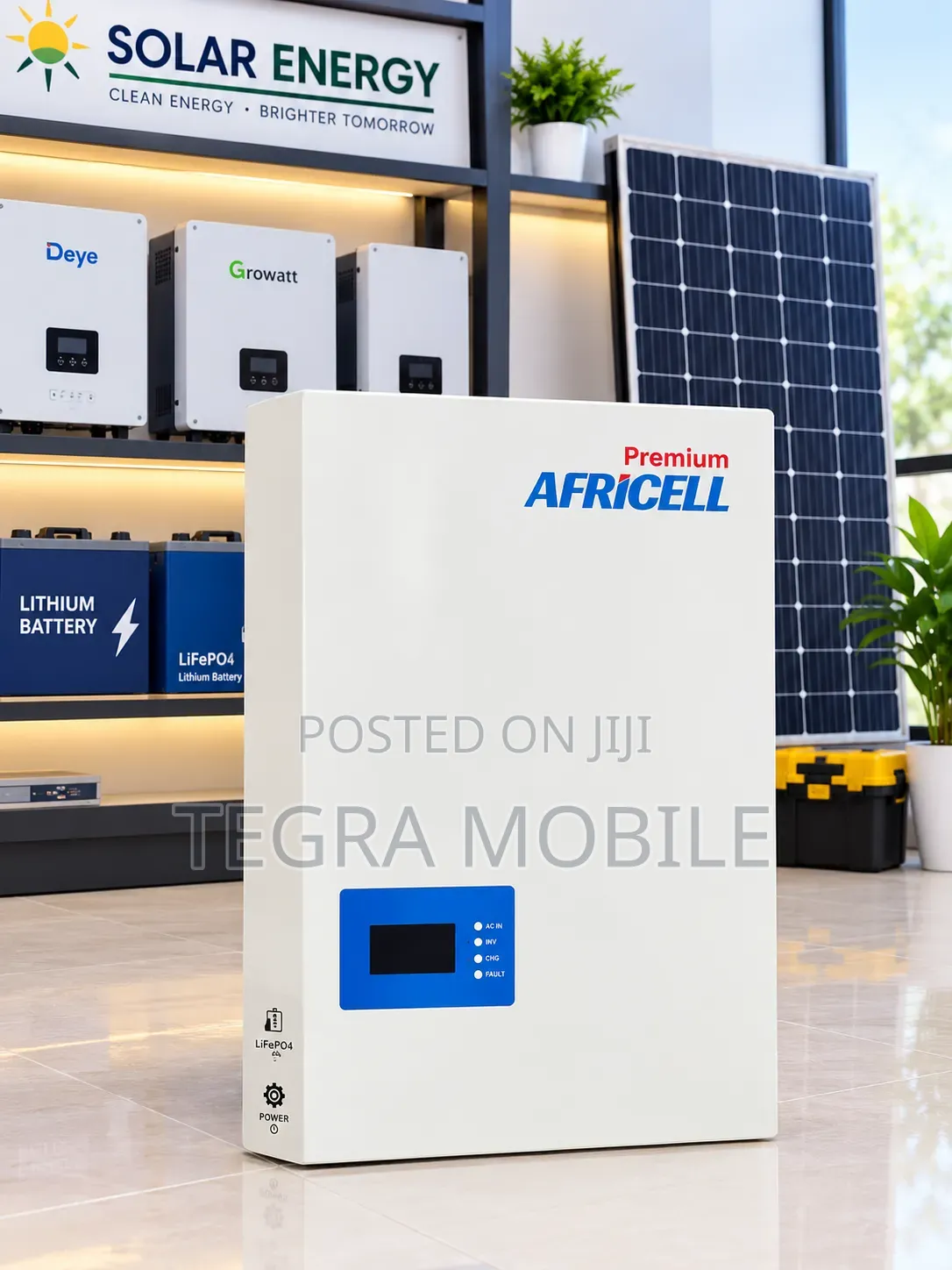 5kwh 51.2v Africell Lithium Battery