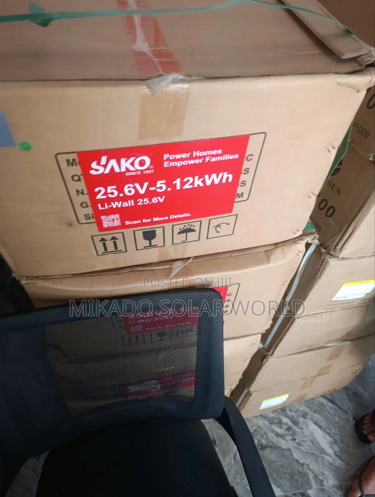 SAKO 5kWh 24V Lithium-Ion Battery | Reliable Solar Energy Storage