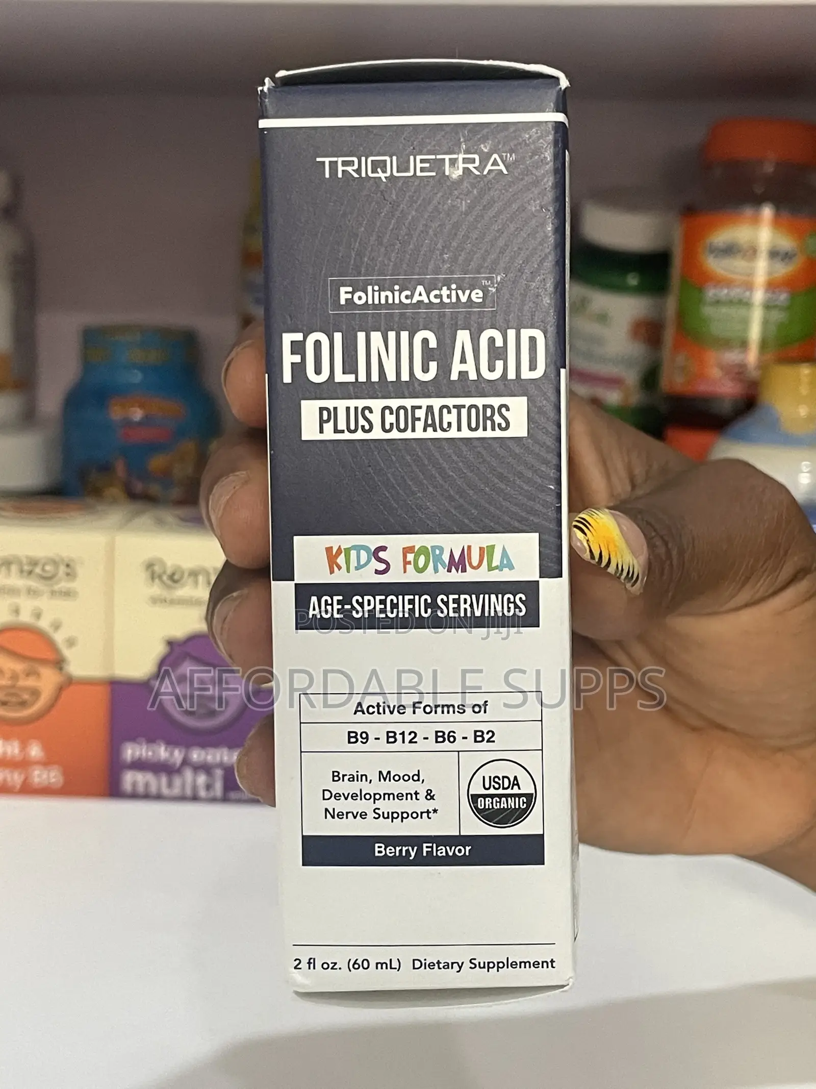 Triquetra FolinicActive Kids Liquid – Folinic Acid Formula