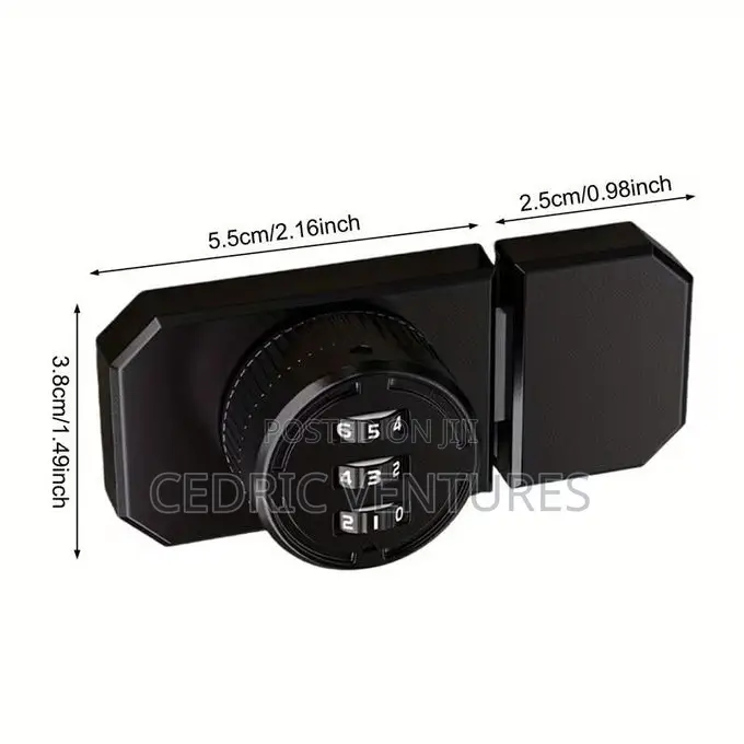 Cabinet Door3 Digit Combination Anti-Theft Password Cabinet Lock