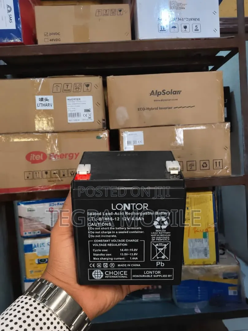 Lontor Rechargeable Battery 5Ah 12v