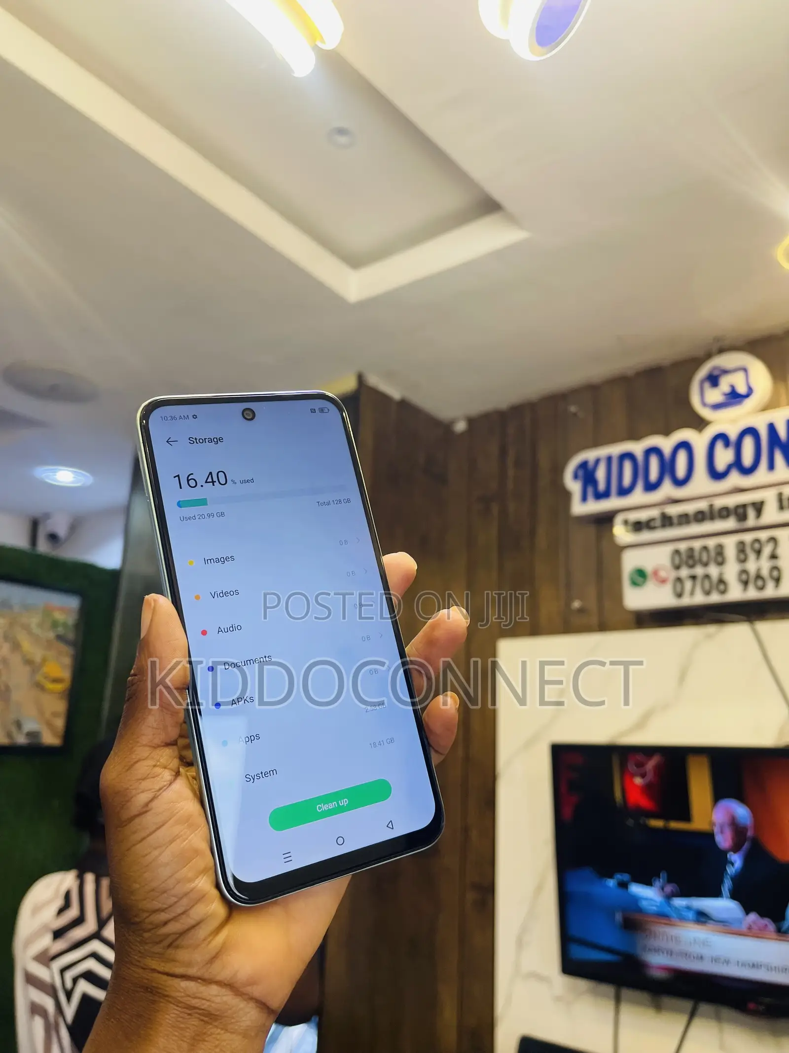Infinix Hot 50i 128 GB Green