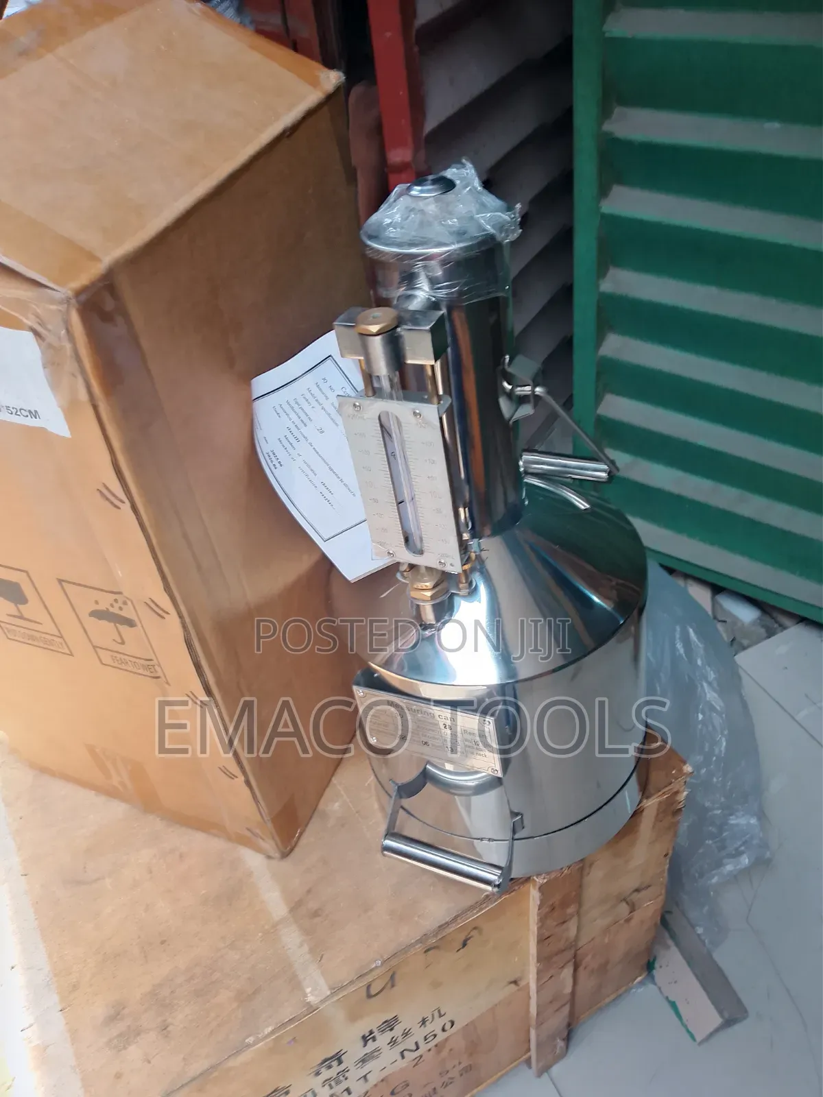 Stainless Steel Fuel Measuring Can