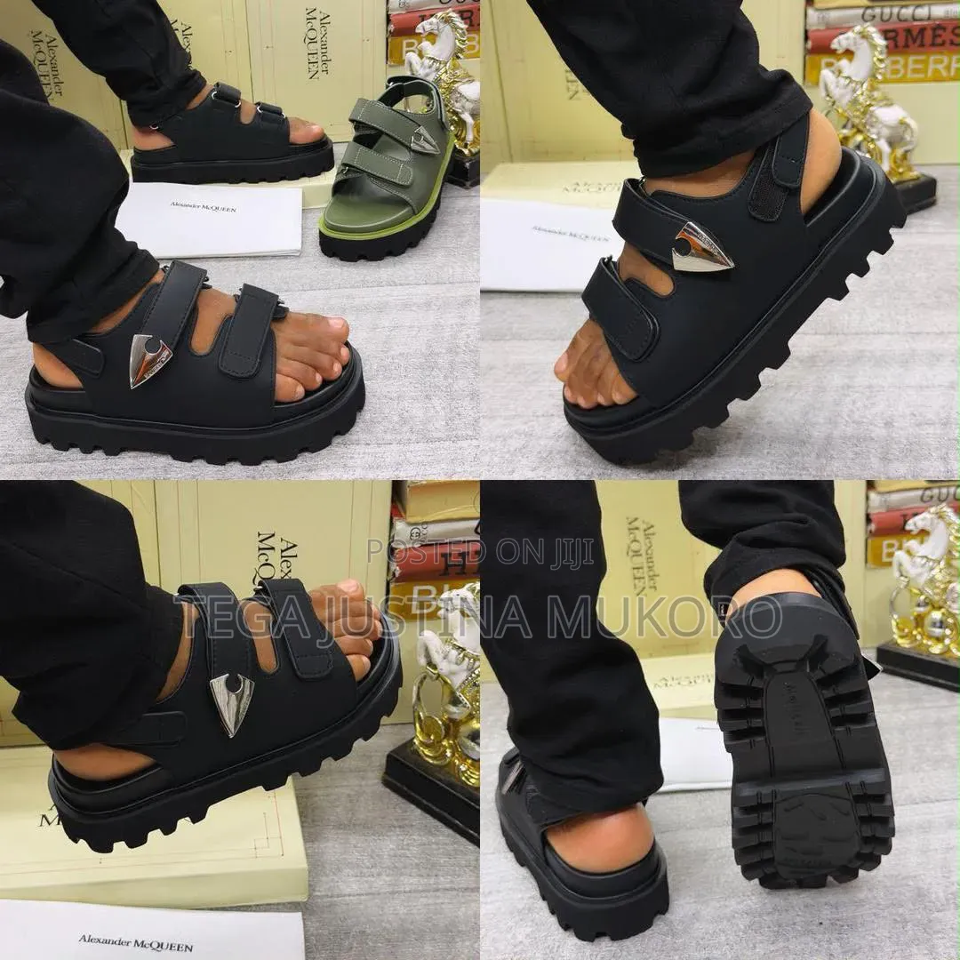 High Quality Big Sole Alexander McQueen Sandals