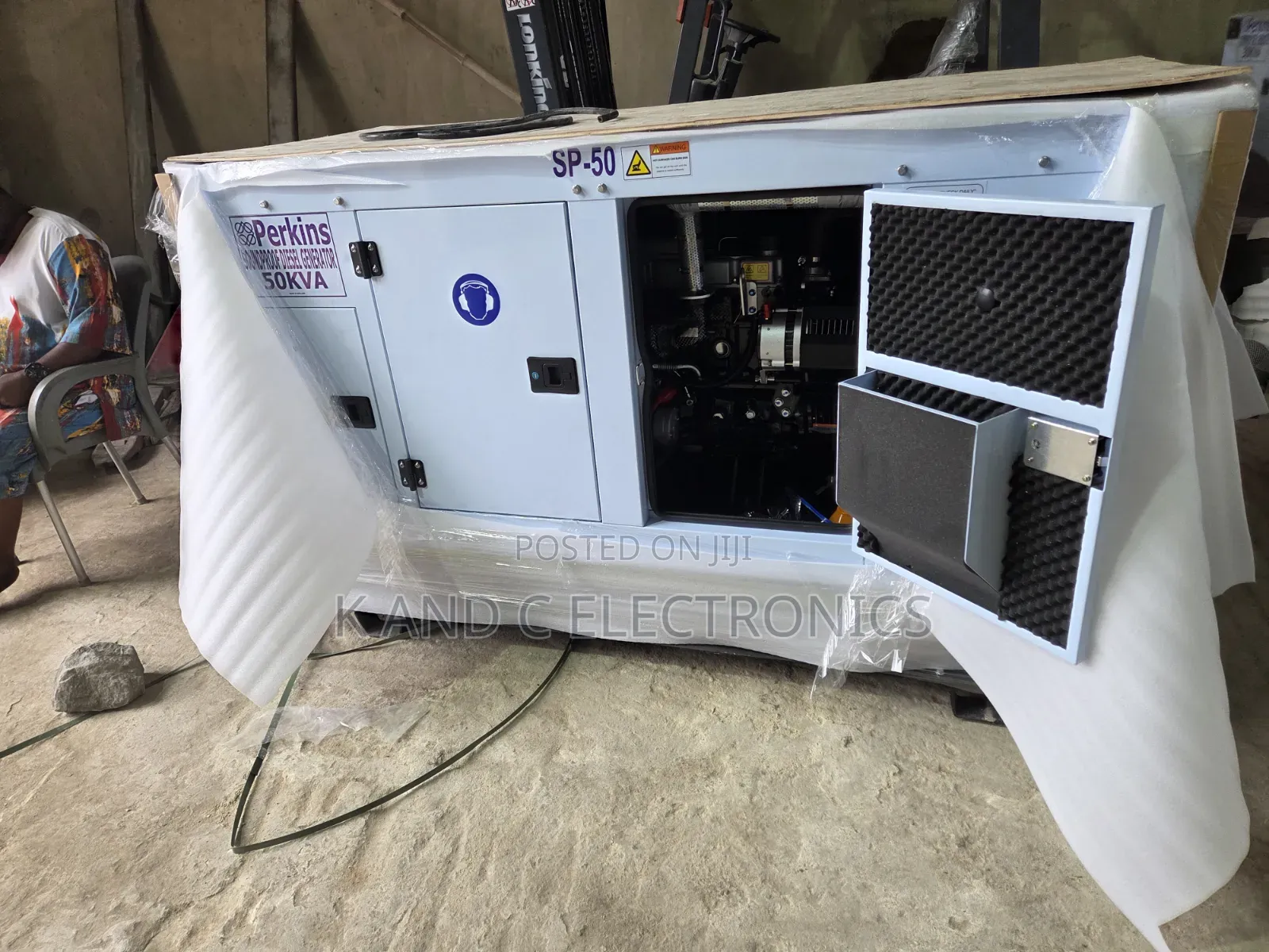 Premium 50kVA Perkins Soundproof Diesel Generator