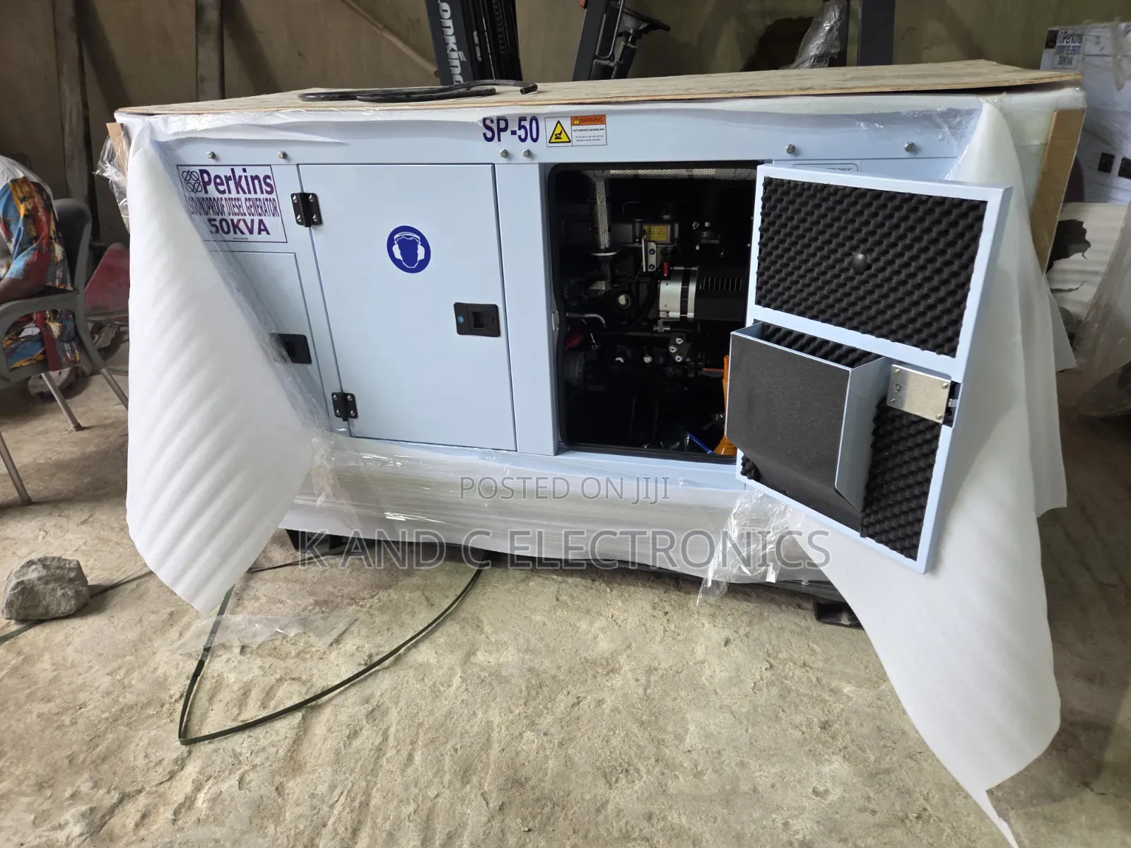 Premium 50kVA Perkins Soundproof Diesel Generator