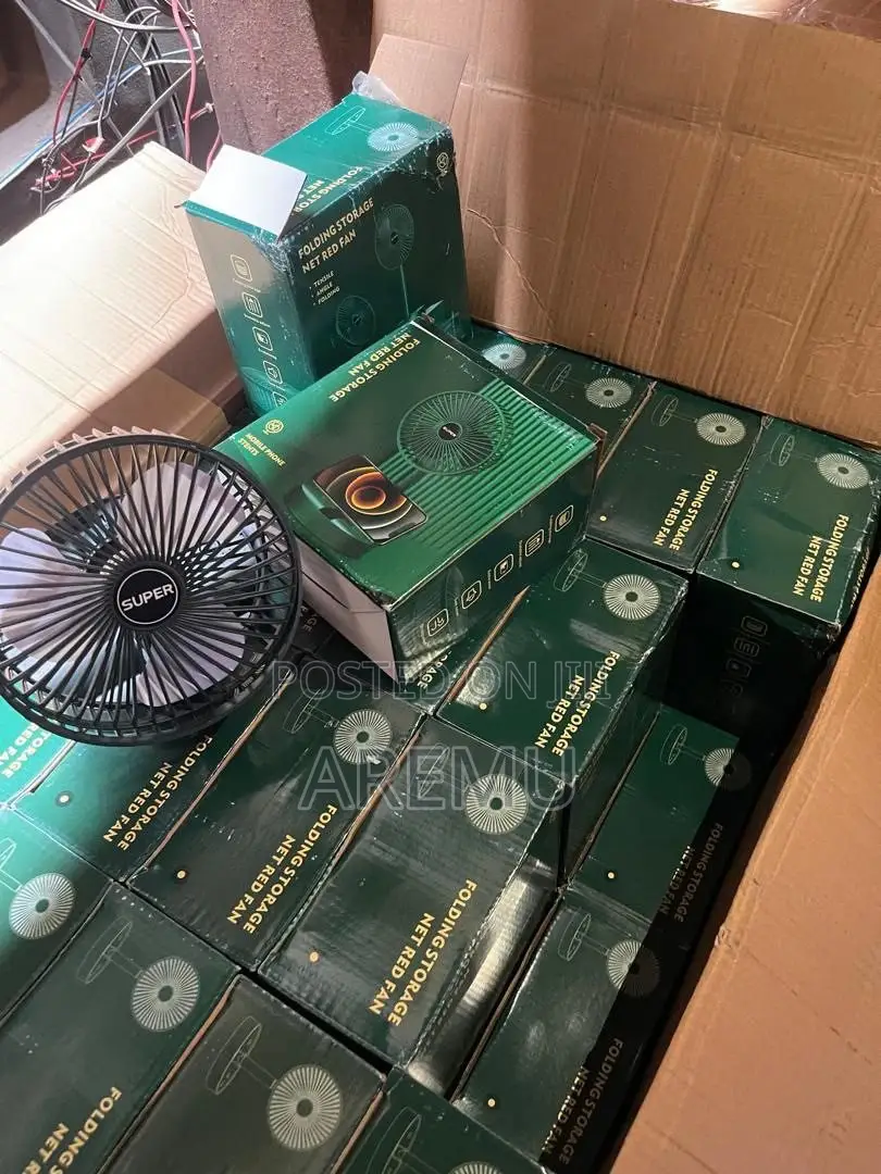 Foldable Green Fan Back in Stock