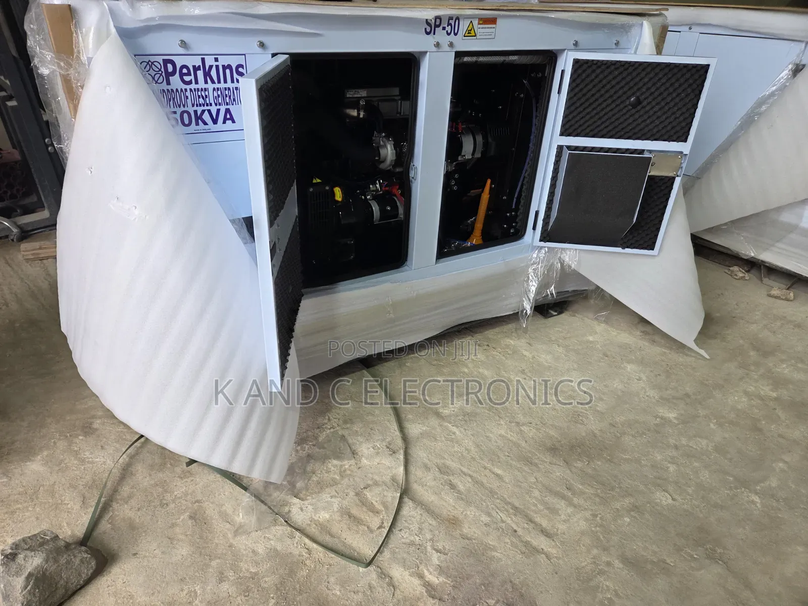 50kVA Perkins Diesel Generator – Low Noise & High Performance