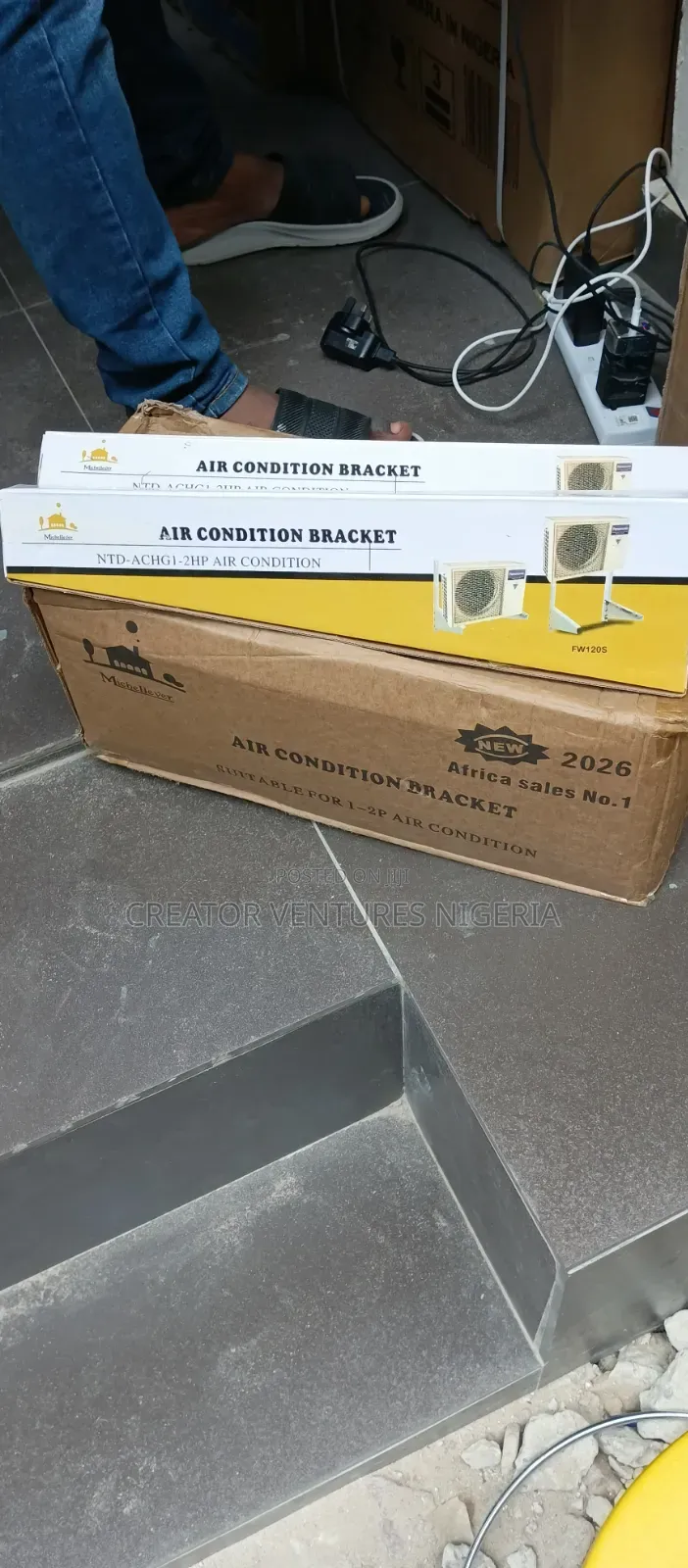 AC Hangers Outdoor Bracket, for 1hp,1.5hp & 2hp,anti Rust Body,