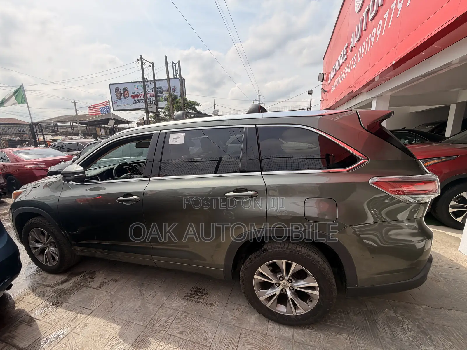 Toyota Highlander 2015 Green