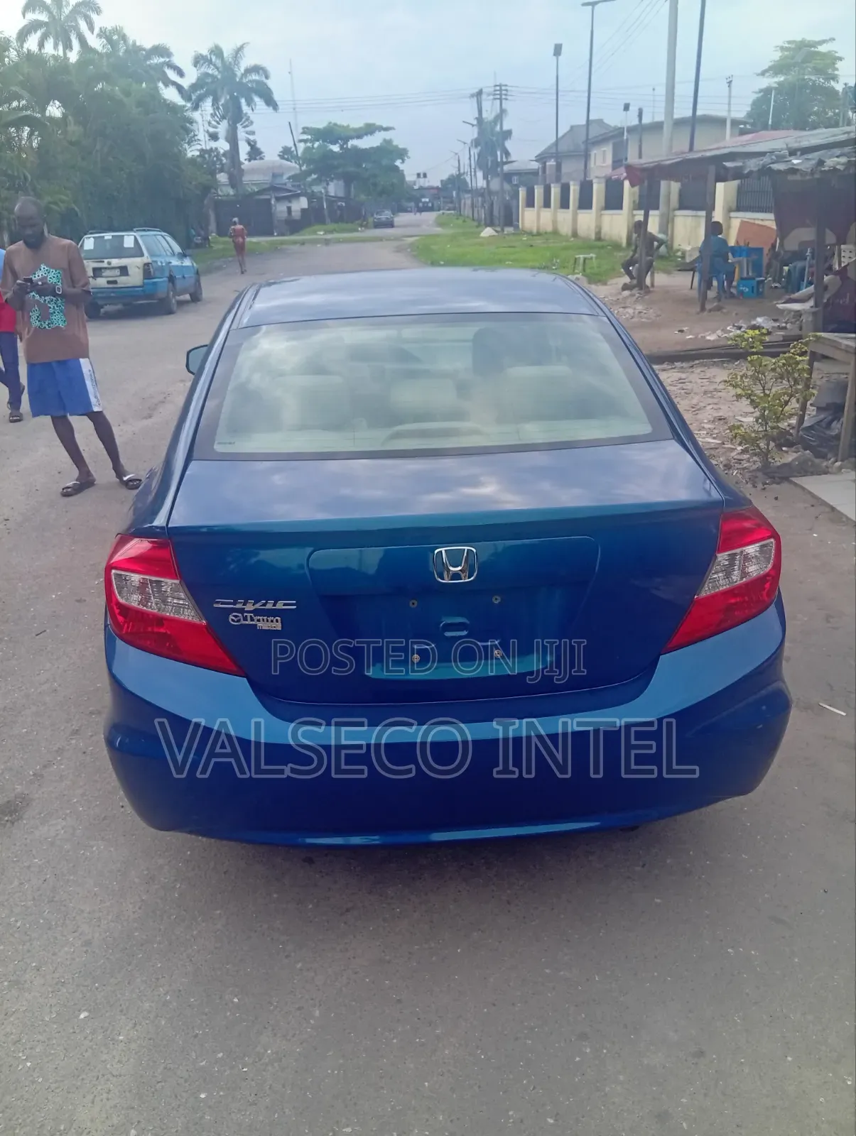 Honda Civic 1.8 5 Door Automatic 2012 Blue