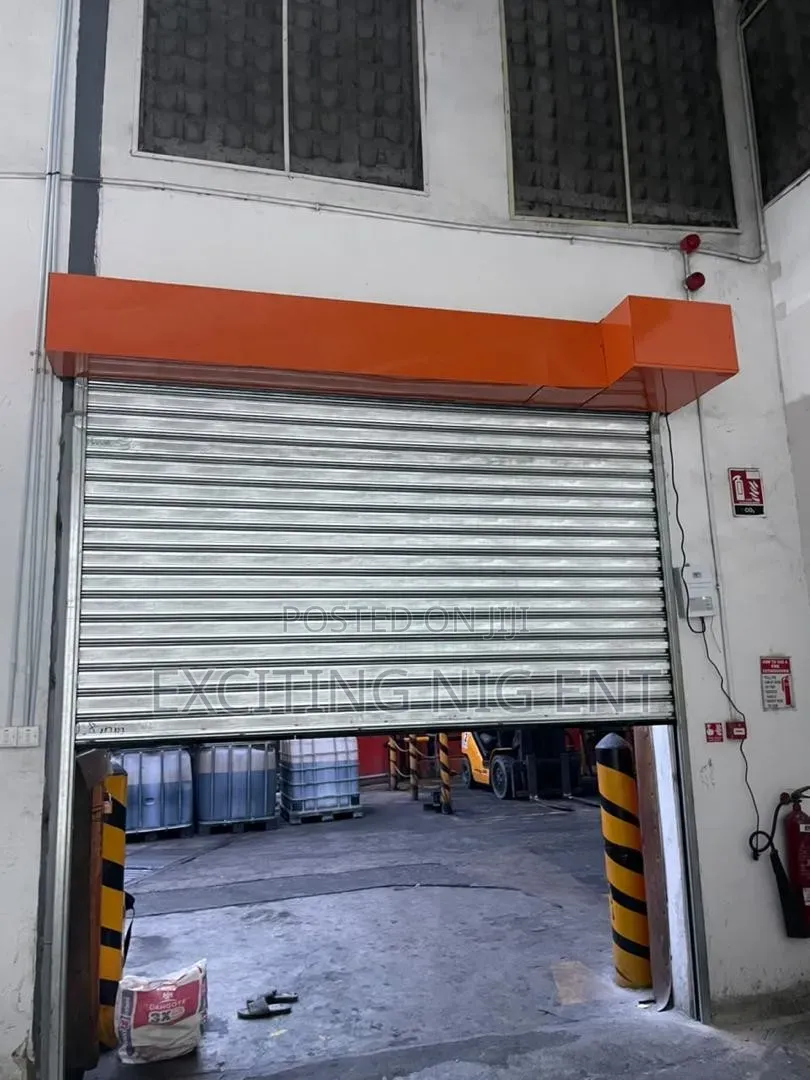 Roller Shutter Door Automatic Operated With Manual Override