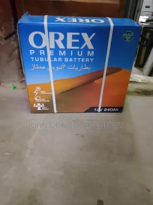 Trusted Quality Solar Tubular Battery 240Ah 12v