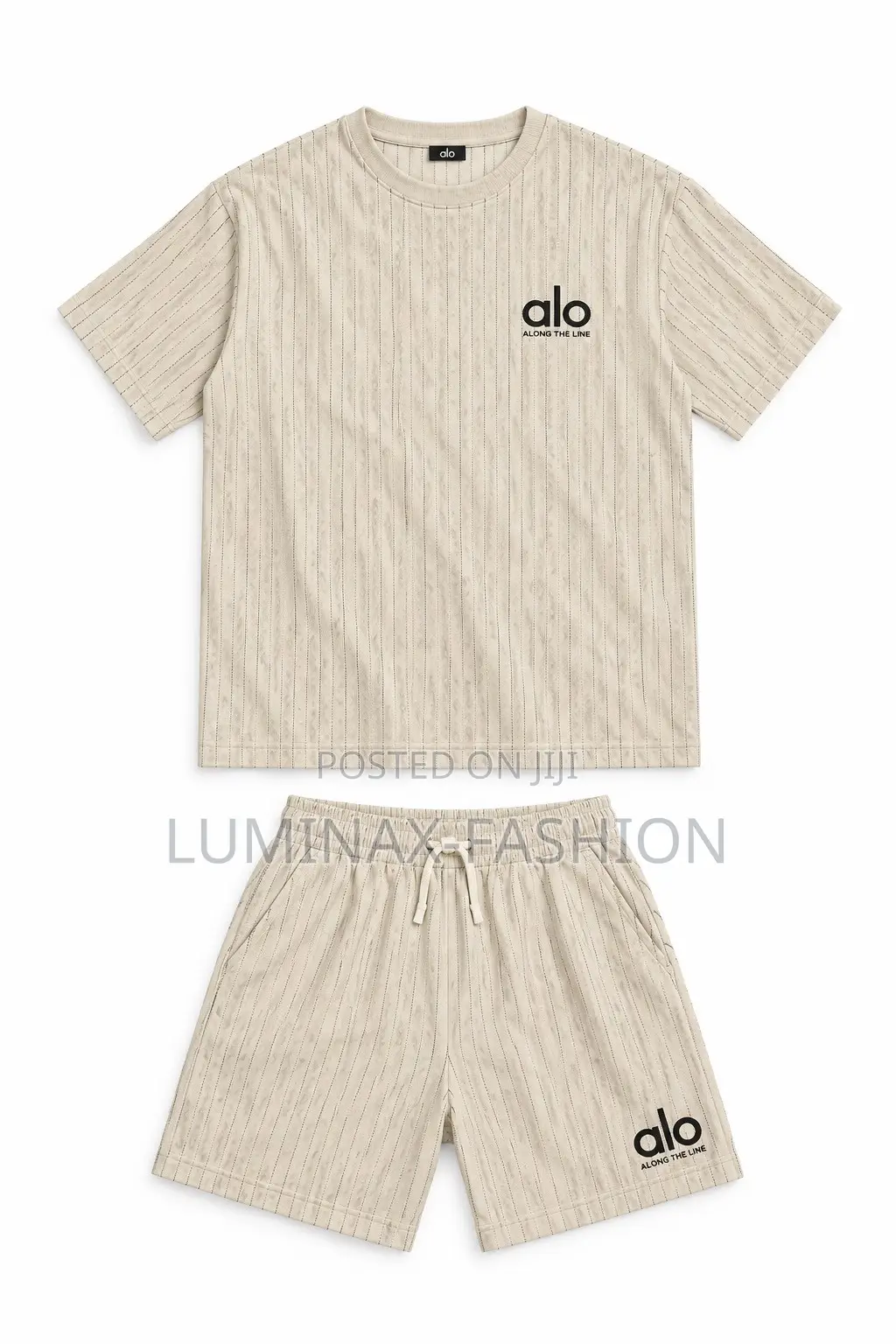 Men’s Casual Two-Piece T-Shirt and Shorts Set