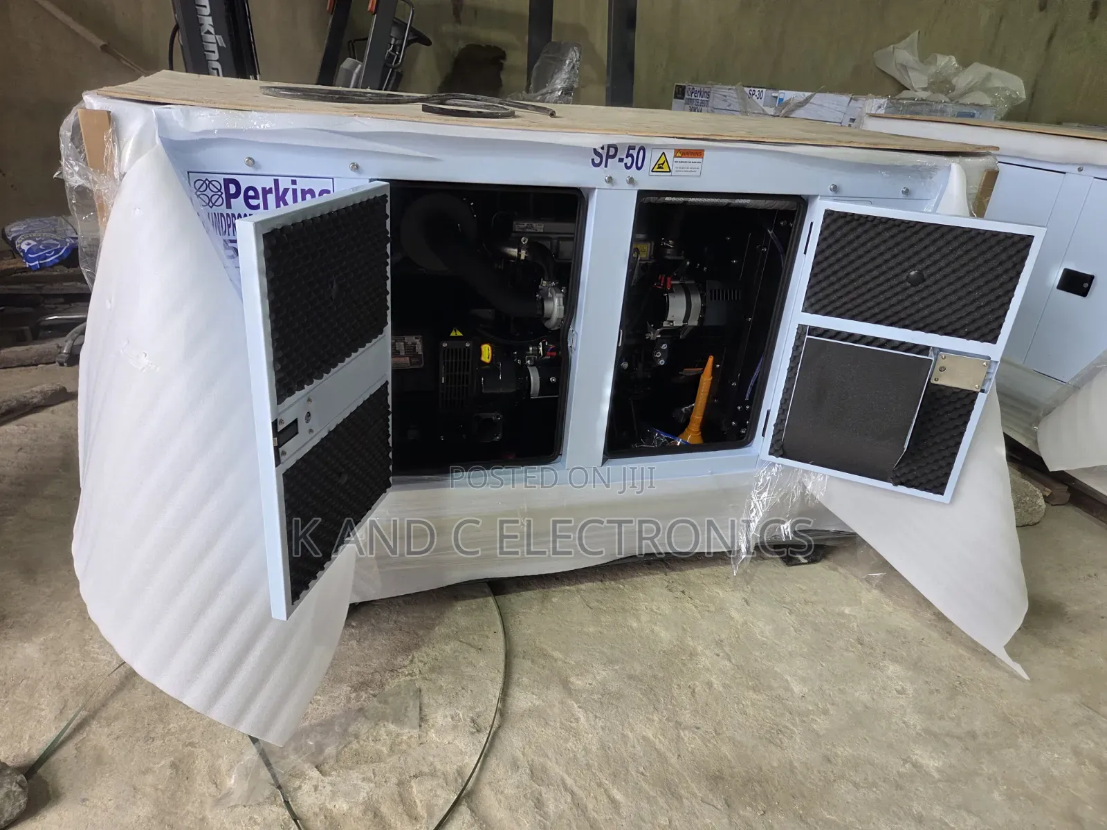 Premium Quality Perkins 50kVA Soundproof Diesel Gen