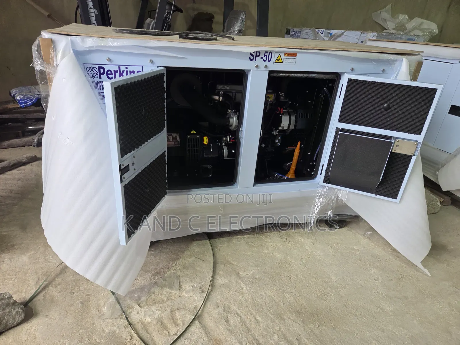 Premium Quality Perkins 50kVA Soundproof Diesel Gen