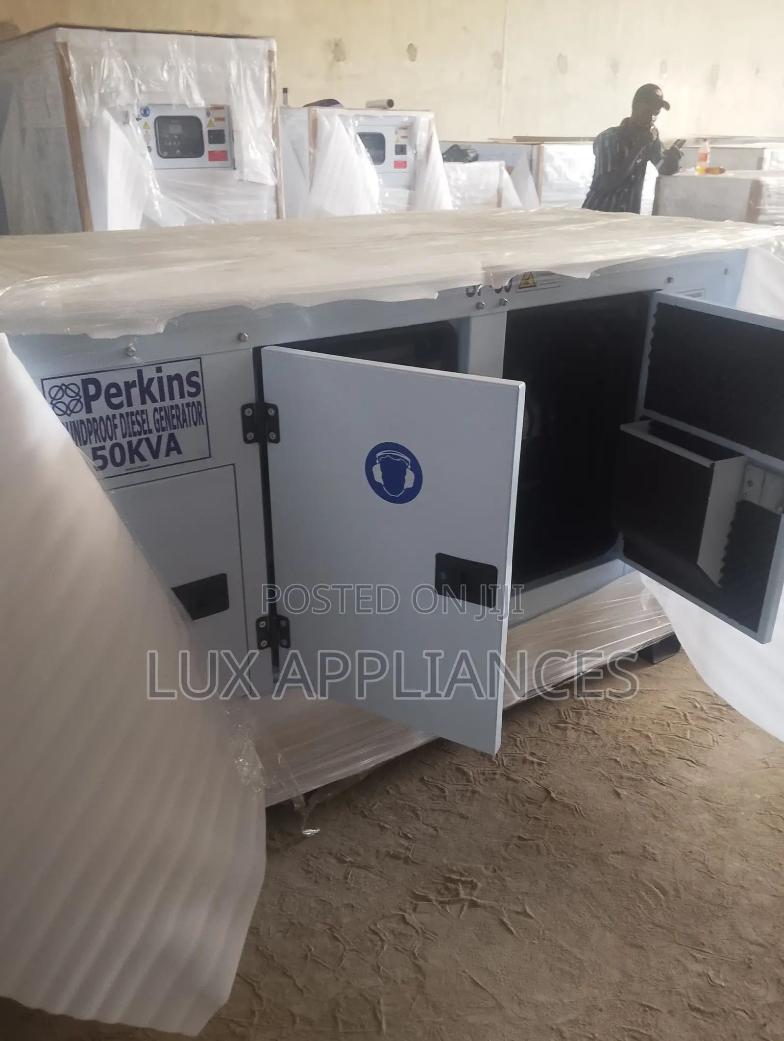 Perkins 50kVA Industrial Soundproof Generator
