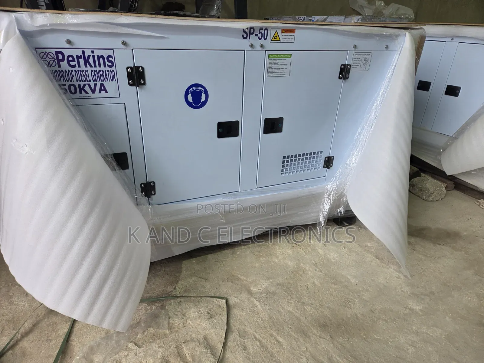 Perkins 50kVA Silent Diesel Generator for Reliable Power Supply